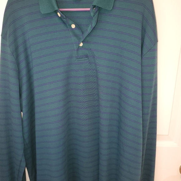 Land’s End long sleeved Polo SZ XL - Picture 2 of 4